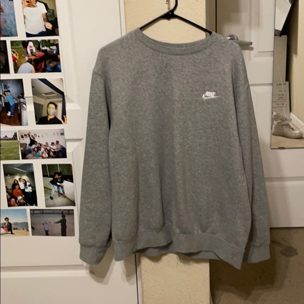 Grey Nike Crew Neck